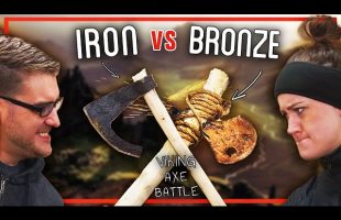 Forging Ancient Viking Axes FROM SCRATCH