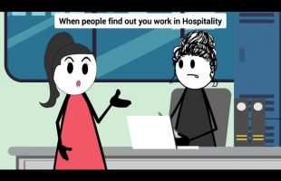 When people find out you work in Hospitality #gplus #animation