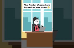 When They Say ‘Welcome Home’ but Hand You a Fee Booklet #gplus #animation #funny #skits