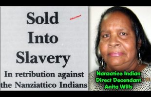 Nanzatico Indians Sent to Antigua As Slaves / Labeled Mulatto in Virginia / Prehistoric Stolen Land