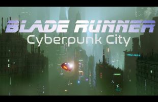 Blade Runner Cyberpunk AMBIENT City | SOUND & VISUAL for Work, Study and Relaxation – 8 Hours