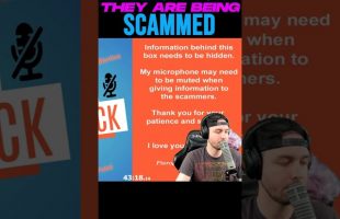WARNING PEOPLE THEY ARE BEING SCAMMED! #shorts
