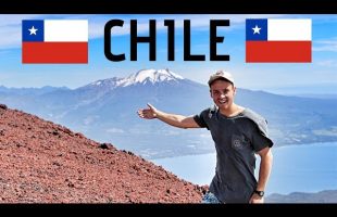Climbing a HUGE VOLCANO in CHILE 🇨🇱🌋 (Travel Vlog)