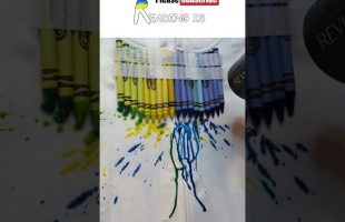 The Crayons Go Back to School – Animated Book (with Messy Craft at the End ) #craft #meltedcrayons