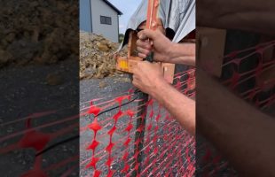 Pulling Out T-Posts