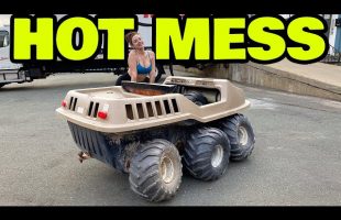 Our First Attempt to Build An Electric Amphibious Vehicle led to Miserable Results