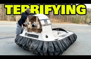 We built the worlds first full-size Jet Powered Hovercraft