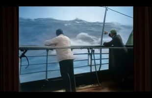Storm At Sea c.1899: Film Restored to Life, Color and Sound