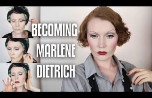 Becoming Marlene Dietrich: Her 1930s Makeup Look