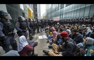 Migrant Protesters Storm Trump Tower… Instantly Regret It