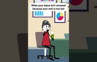 When your lease isn’t renewed because your rent is too low #corporate #animation #gplus #skits