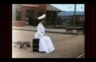 A Train Ride c.1899: Film Restored to Life, Color and Sound