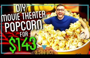 How to Make Popcorn That Costs $143 (Movie Theater QUALITY)