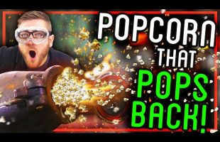 How to Make Popcorn Using a CANNON! (Super DANGEROUS)