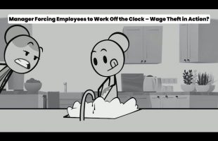 Manager Forcing Employees to Work Off the Clock – Wage Theft in Action?