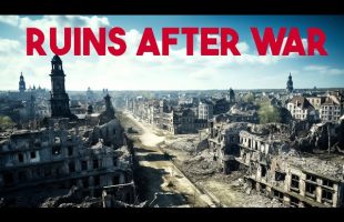 A Day in a Destroyed German City 1946 | Documentary