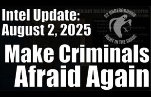 Intel Update – August 2 – Make Criminals Afraid Again
