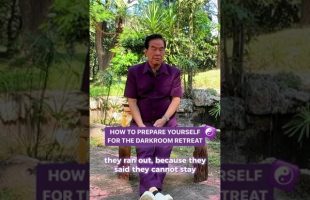 Last day or early bird discount prices for the Darkroom Retreat with Master Chia in Tao Garden!🔥