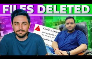 I DELETE HIS FILES  (Scammers operation destroyed)
