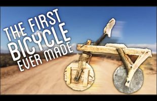 A Prehistoric STONE bike?