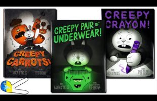25 min 3 Books of Creepy Tales! Creepy Carrots! Creepy Pair of Underwear! Creepy Crayon! Animated📚