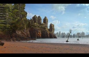 Ruined City – Post Apocalyptic Ambience – 1 hour