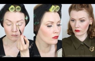 An Easy 1940s Makeup Look for WW2 Era Women
