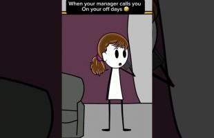 When your manager calls you on your off days 🥲🤣 #fypage #foryoupage #relatable #managersbelike #duet