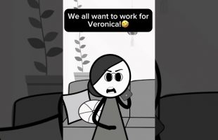 We all want to work with veronica 🤣 #fypage #animation #workplacememes #funny #collabpost #vlogmas
