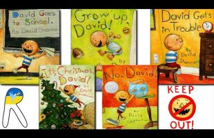 14 min 5 Books of David’s adventures – Animated Read Aloud Books for Kids