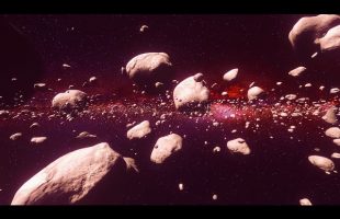 Ambient Asteroid flythrough – 1 hour