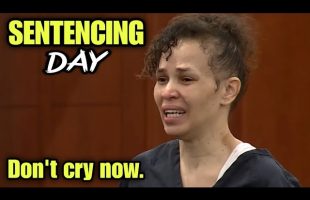 Defendant LOSES IT right before getting SENTENCED