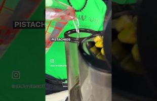 Pistachio Nut Milk  #oilfree #healthyfood #refinedsugarfree #plantmilk #nutmilk #juicer