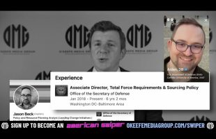 O’Keefe Confronts Pentagon Official “Aidan Grey” in a Netflix-Style Episode Featuring Himself