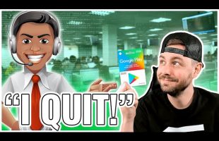 I Redeemed This Scammer’s Google Cards, And He Wanted To Quit