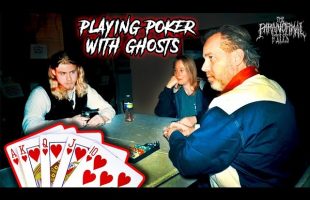 PLAYING POKER WITH GHOSTS (Paranormal Experiment in Haunted Theater!) | THE PARANORMAL FILES