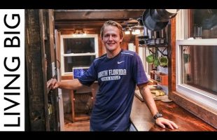 College Student Builds Outstanding DIY $15,000 Tiny House For Debt Free Living