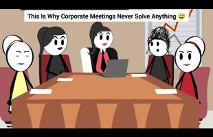 This Is Why Corporate Meetings Never Solve Anything #corporate #animation