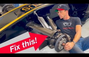 Upgrading the Lotus T125 Exosphere F1 Suspension at Genius Garage