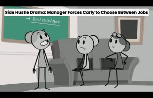 Side Hustle Drama: Manager Forces Carly to Choose Between Jobs – Audio credit:  @lorenazoejt