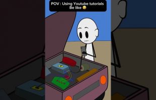YouTube tutorials be like #fypage #duet #funnyanimation #funny #funnyvideo #animations