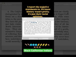 “Californian Indians Dark in Color, approaching to black”