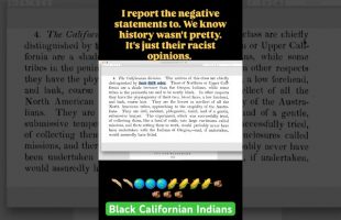 “Californian Indians Dark in Color, approaching to black”