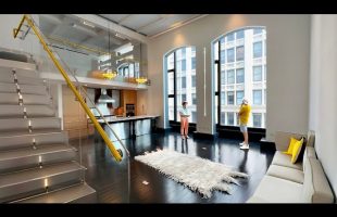 Someone Turned an Empty Office into an Apartment…
