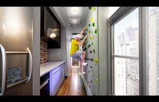 Someone Built an NYC Apartment… Inside a Gym