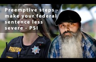 Preemptive steps   make your federal sentence less severe   PSI
