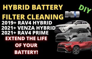 How To replace Hybrid Battery Fan Filter : 2019+ RAV4 hybrid, 2021+ Venza Hybrid and 2021 RAV4 PRIME