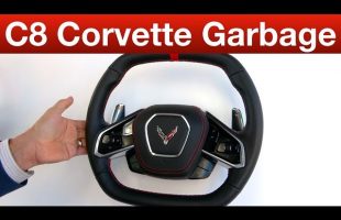 Why the Corvette C8 steering wheel is idiotic garbage and what it should be