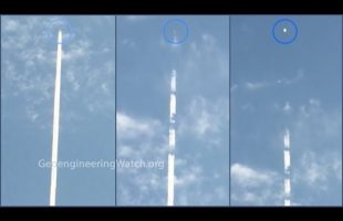 Undeniable Atmospheric Spraying, Caught In The Act ( Dane Wigington Geoengineering Watch )