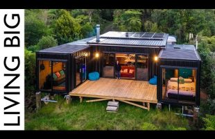 Off-Grid Living in a 5x 20ft Shipping Container Home